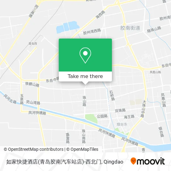 如家快捷酒店(青岛胶南汽车站店)-西北门 map