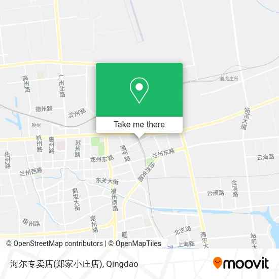 海尔专卖店(郑家小庄店) map