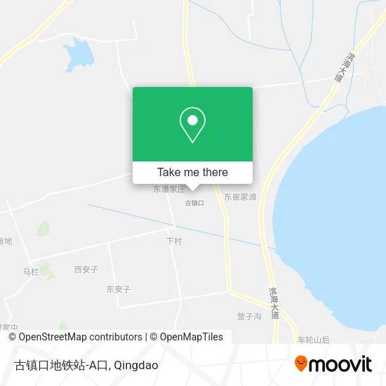 古镇口地铁站-A口 map