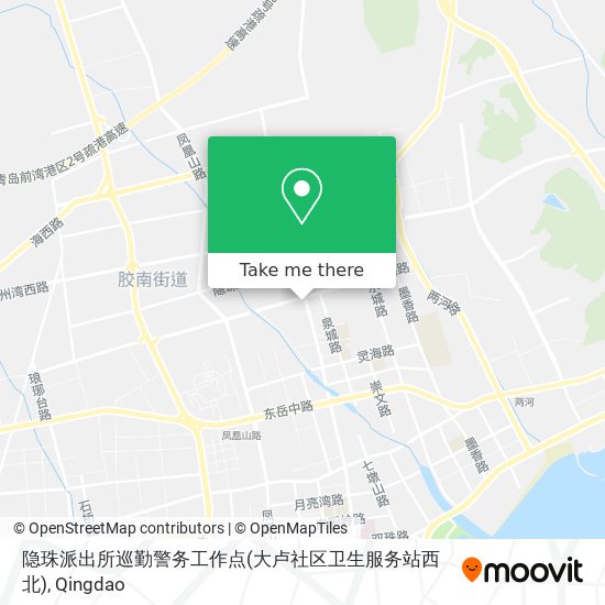 隐珠派出所巡勤警务工作点(大卢社区卫生服务站西北) map