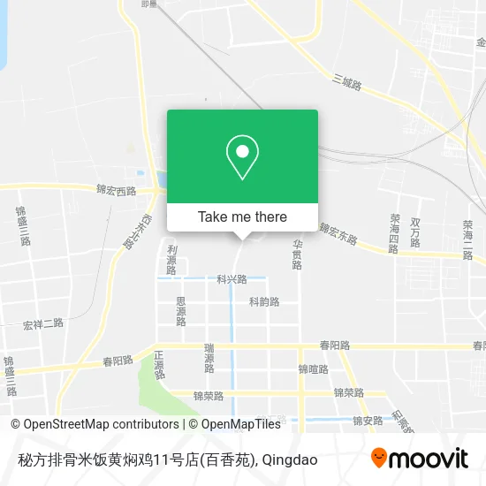 秘方排骨米饭黄焖鸡11号店(百香苑) map