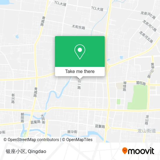 银座小区 map