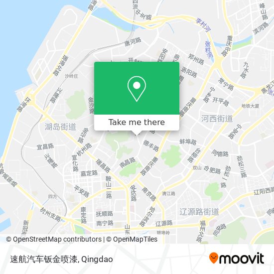 速航汽车钣金喷漆 map