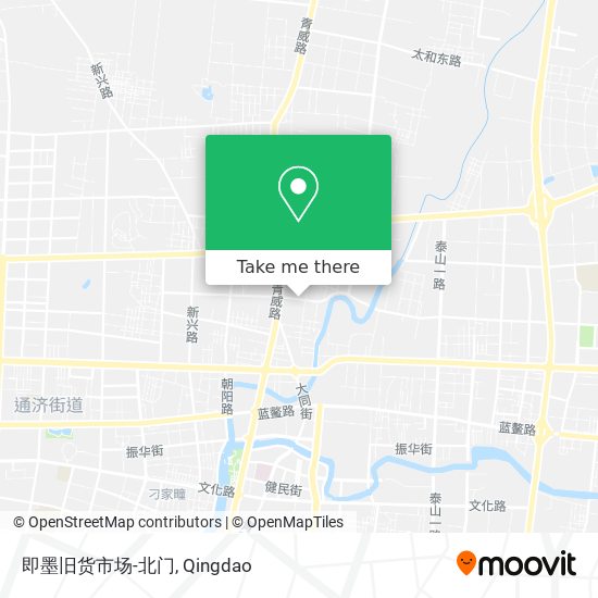 即墨旧货市场-北门 map