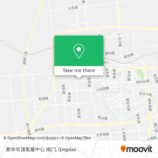 奥华吊顶客服中心-南门 map