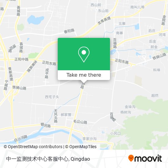 中一监测技术中心客服中心 map
