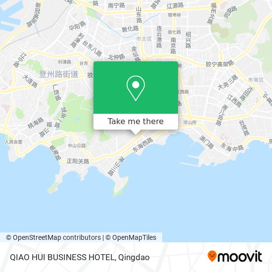 QIAO HUI BUSINESS HOTEL map