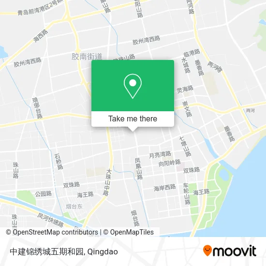 中建锦绣城五期和园 map
