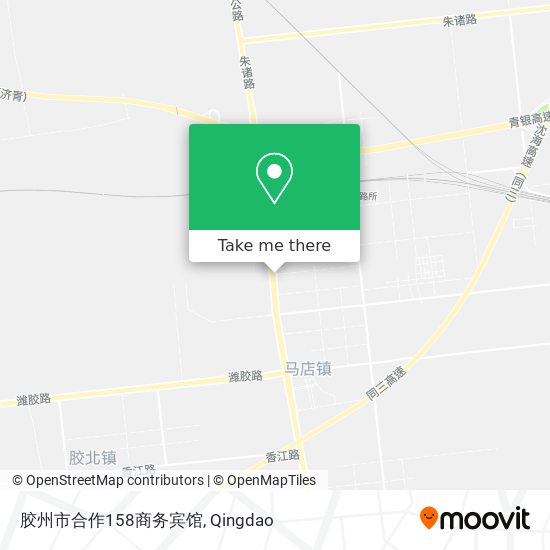 胶州市合作158商务宾馆 map