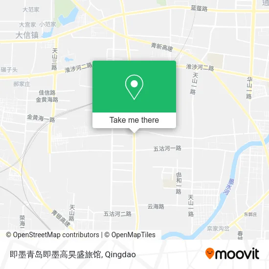 即墨青岛即墨高昊盛旅馆 map