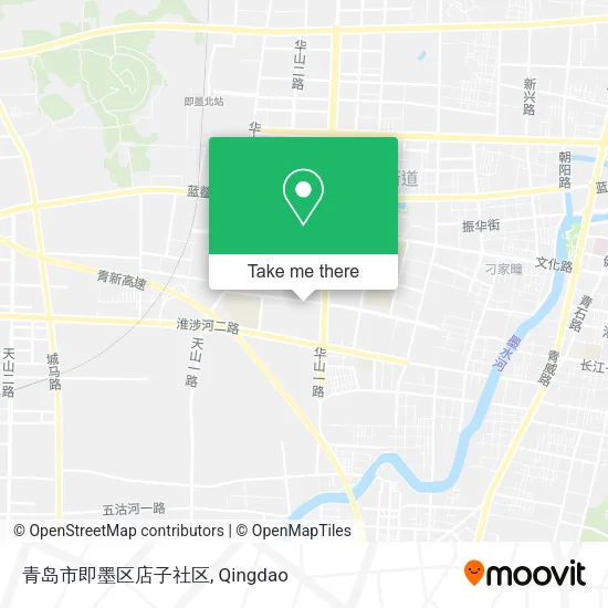 青岛市即墨区店子社区 map