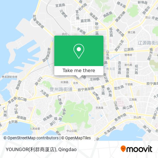 YOUNGOR(利群商厦店) map