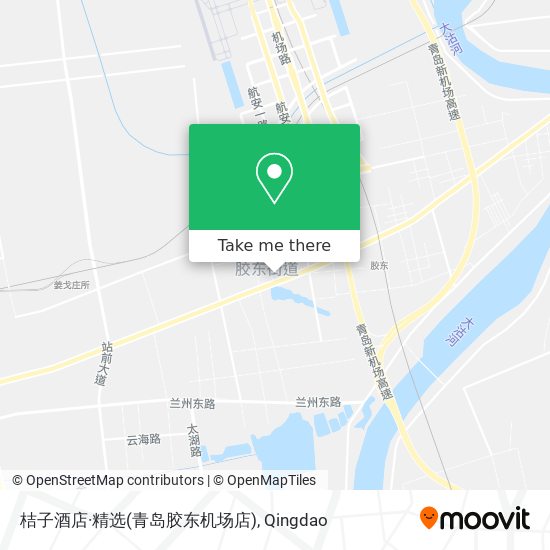桔子酒店·精选(青岛胶东机场店) map