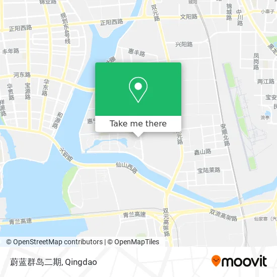 蔚蓝群岛二期 map