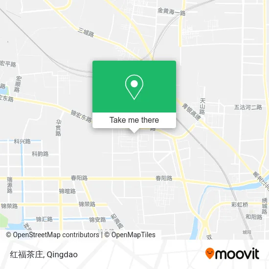 红福茶庄 map