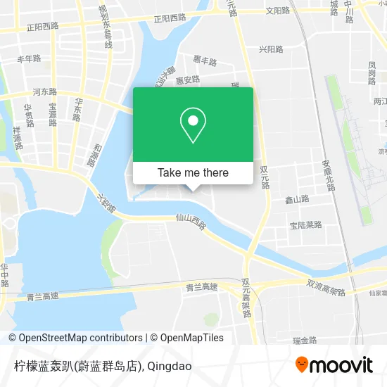 柠檬蓝轰趴(蔚蓝群岛店) map