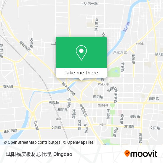 城阳福庆板材总代理 map
