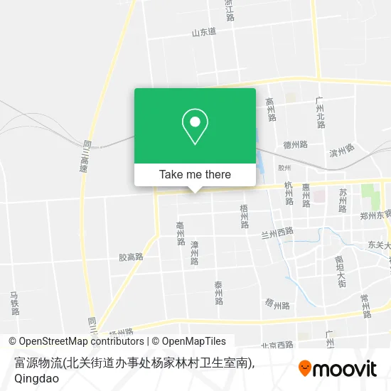 富源物流(北关街道办事处杨家林村卫生室南) map