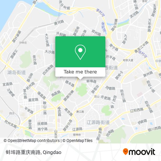 蚌埠路重庆南路 map