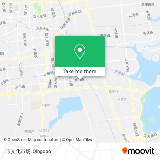 市文化市场 map