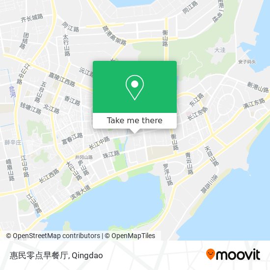 惠民零点早餐厅 map