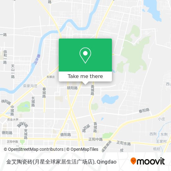 金艾陶瓷砖(月星全球家居生活广场店) map