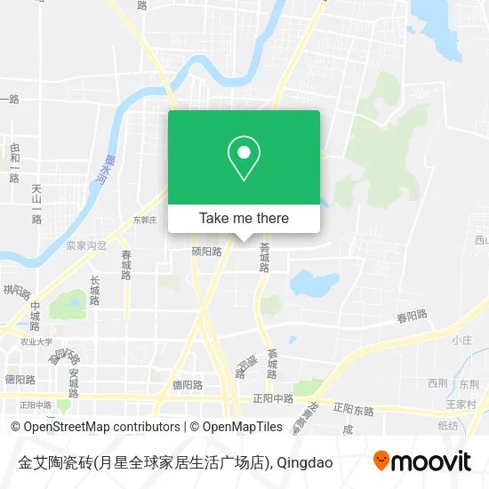 金艾陶瓷砖(月星全球家居生活广场店) map