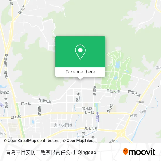 青岛三目安防工程有限责任公司 map