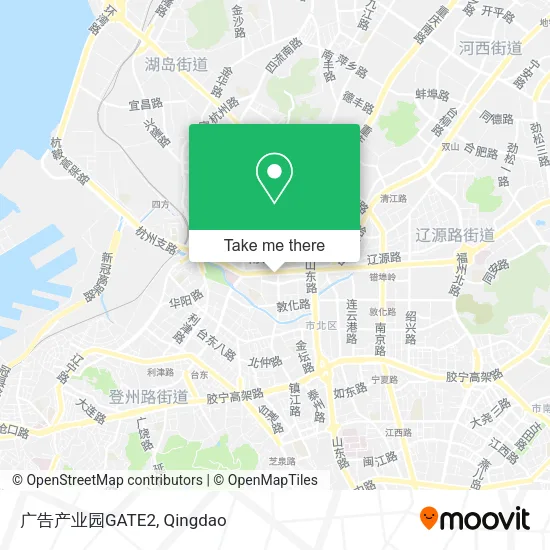 广告产业园GATE2 map