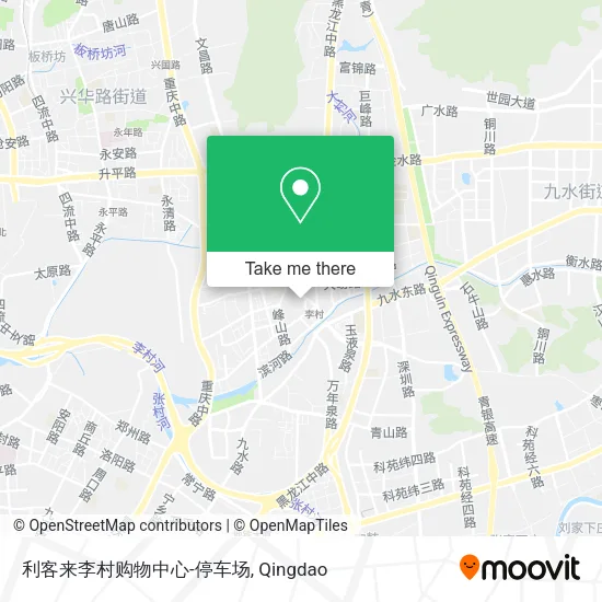 利客来李村购物中心-停车场 map