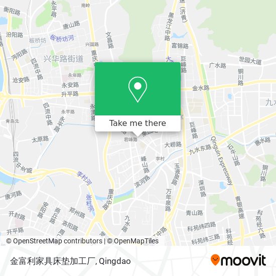 金富利家具床垫加工厂 map