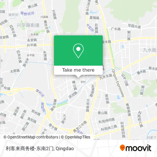 利客来商务楼-东南2门 map