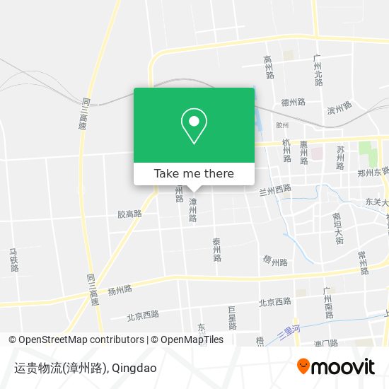 运贵物流(漳州路) map