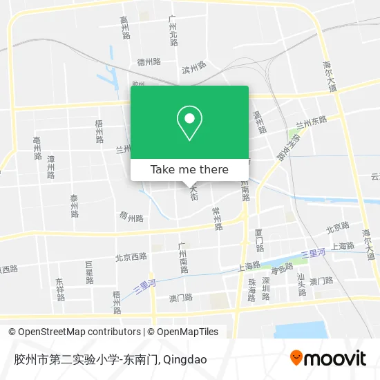 胶州市第二实验小学-东南门 map