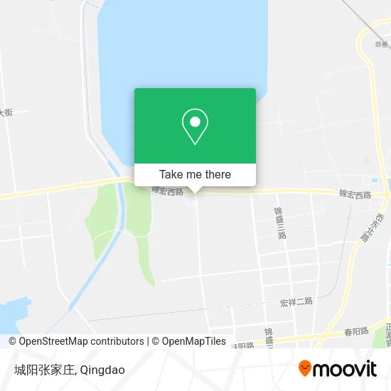 城阳张家庄 map