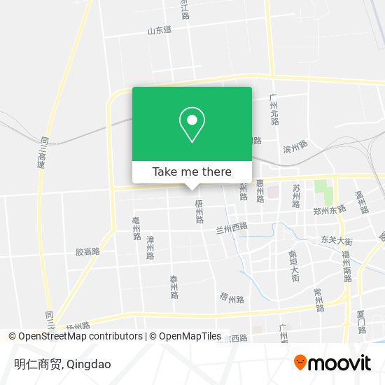 明仁商贸 map