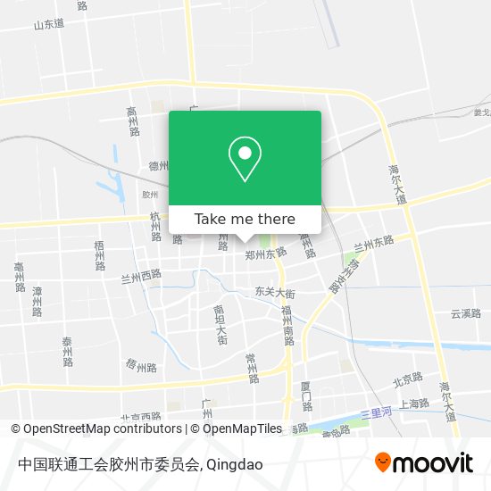 中国联通工会胶州市委员会 map