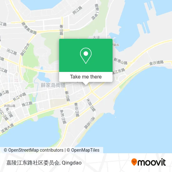 嘉陵江东路社区委员会 map