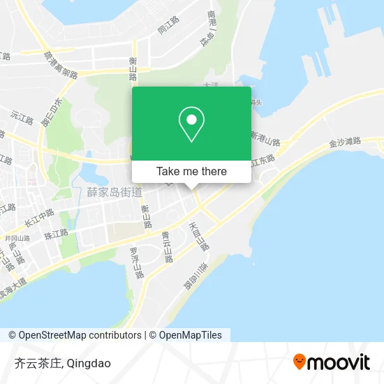 齐云茶庄 map