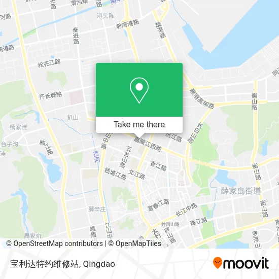 宝利达特约维修站 map