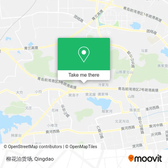 柳花泊货场 map