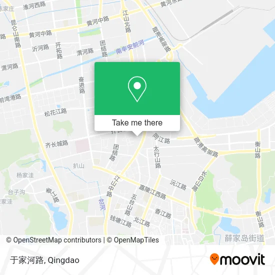 于家河路 map
