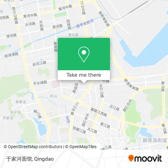 于家河面馆 map