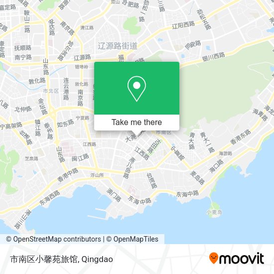 市南区小馨苑旅馆 map