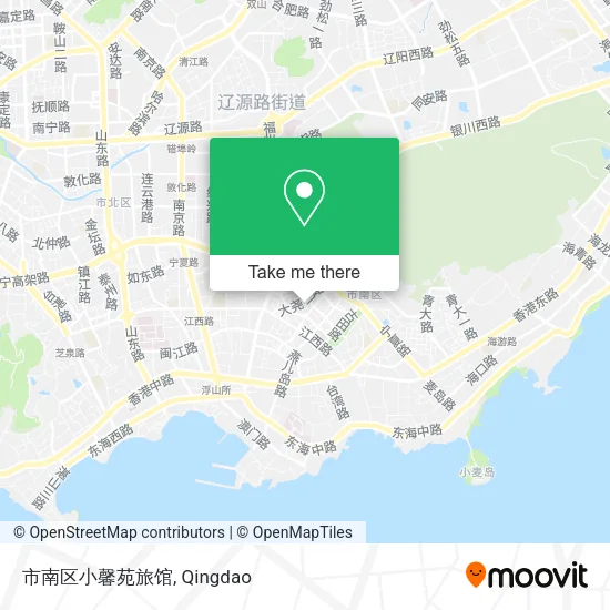 市南区小馨苑旅馆 map