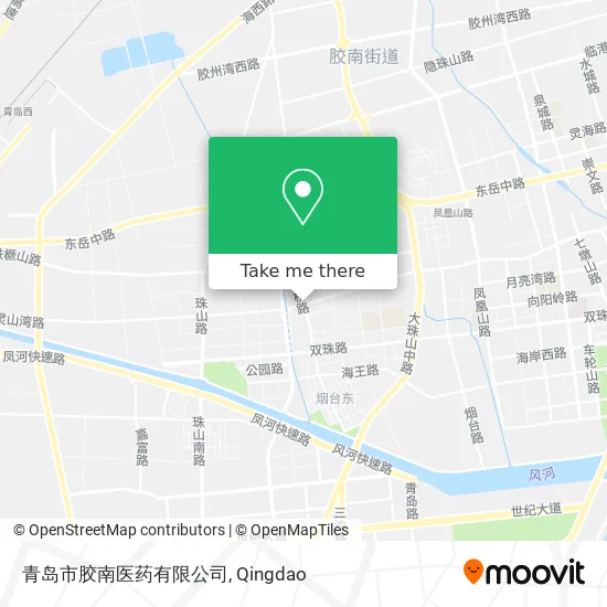 青岛市胶南医药有限公司 map