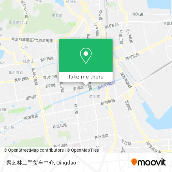 聚艺林二手货车中介 map