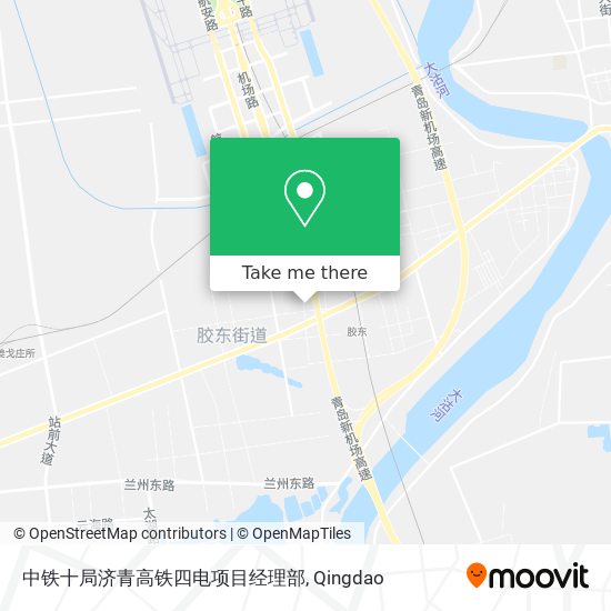 中铁十局济青高铁四电项目经理部 map