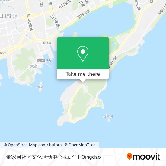 董家河社区文化活动中心-西北门 map