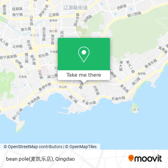 bean pole(麦凯乐店) map